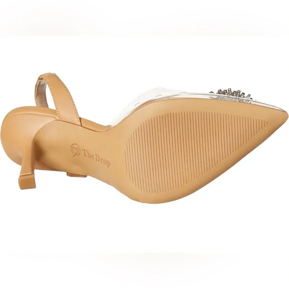 The Drop Women's Klara Clean Pointed Toe Sandals - Picture 5 of 10